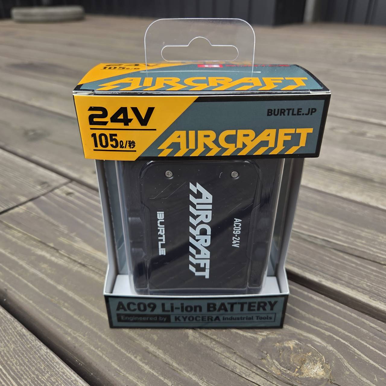 BURTLE エアークラフト バッテリー AC09 (24V・2025年モデル