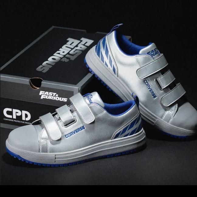 コンバース（CONVERSE） 安全靴 FAST & FURIOUS SLV/BLU 2025FW
