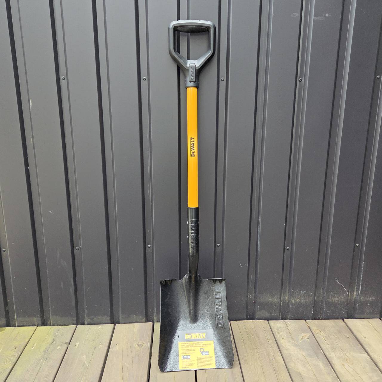 DEWALT(デウォルト) ラウンドショベル(剣スコ) ファイバーDグリップ