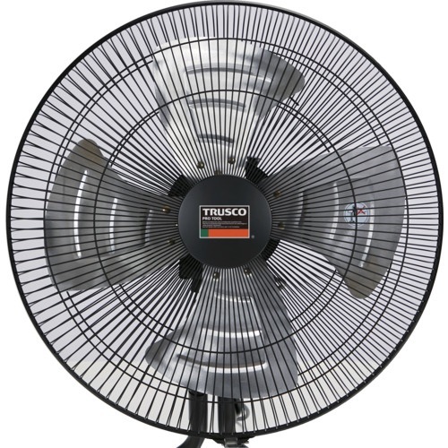 ■TRUSCO 全閉式アルミハネ工場扇 ゼフィール キャスタータイプ TFZPA45C(4748913)