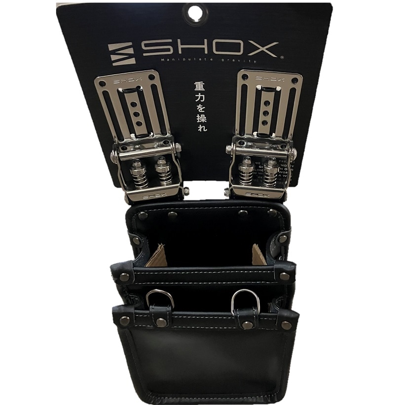 kさま専用　A-slim5袋セット タジマ TAJIMA レザー セフ着脱式腰袋 K 2段小 ツインフック SFKBK