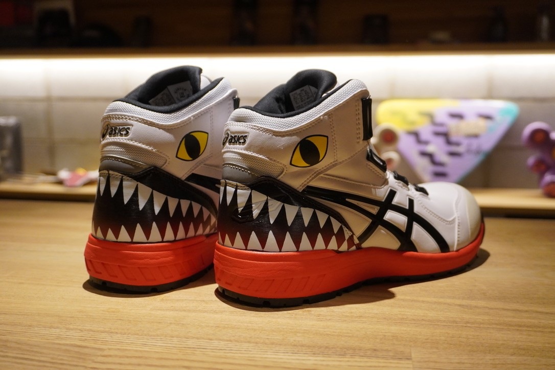 アシックス 秀久オリジナル安全靴 CP304BOA シャークティースVer2