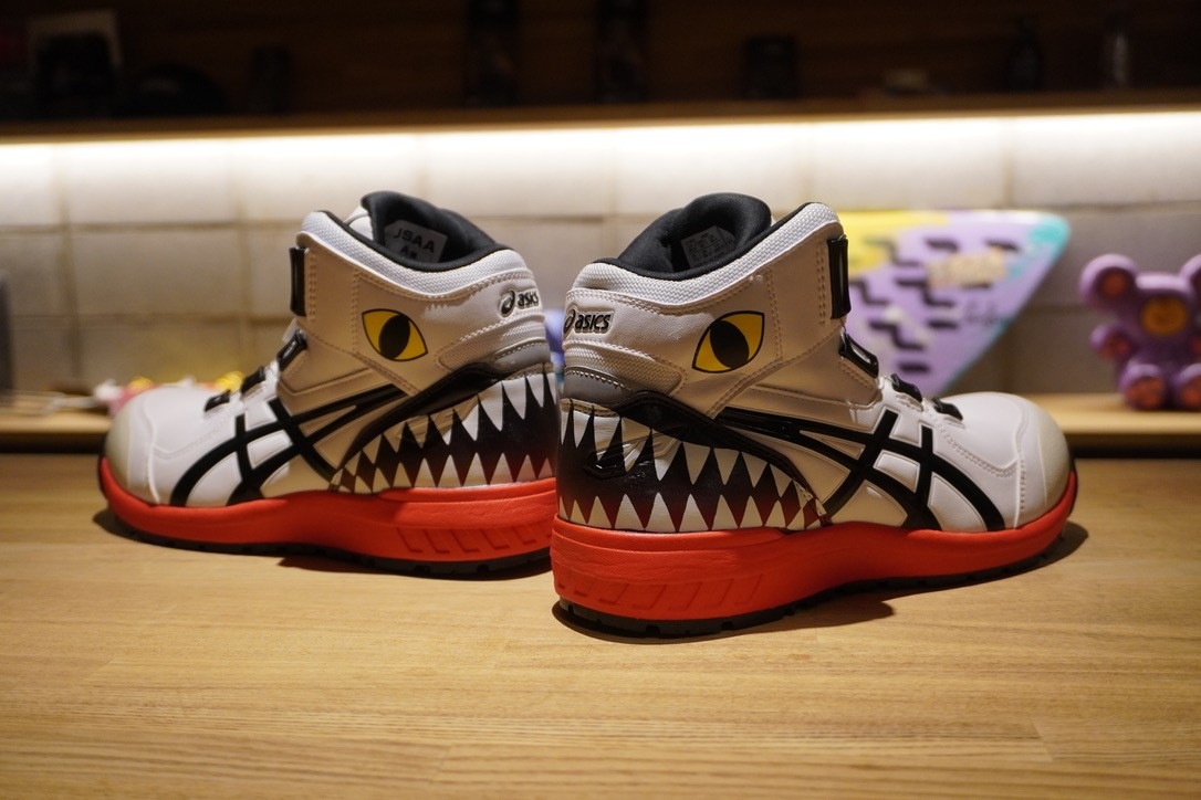 アシックス 秀久オリジナル安全靴 CP304BOA シャークティース