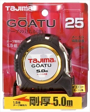 タジマ 剛厚Gロック-25 GAGL2550/S 幅25mm 5.0m | メーカー一覧,TAJIMA
