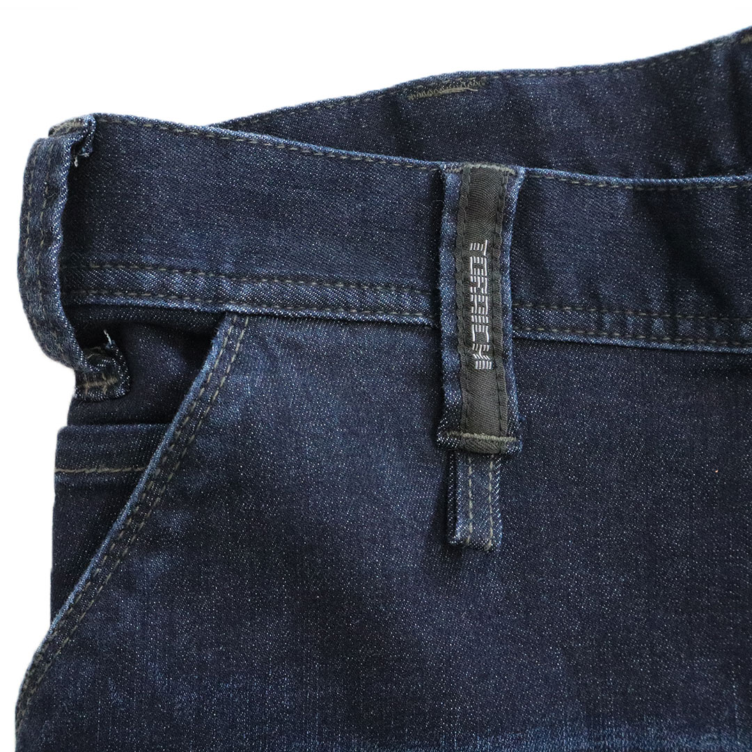 【デコマツ】 寅壱 デニム カーゴパンツ ストレッチ 8920-219 ズボン オール