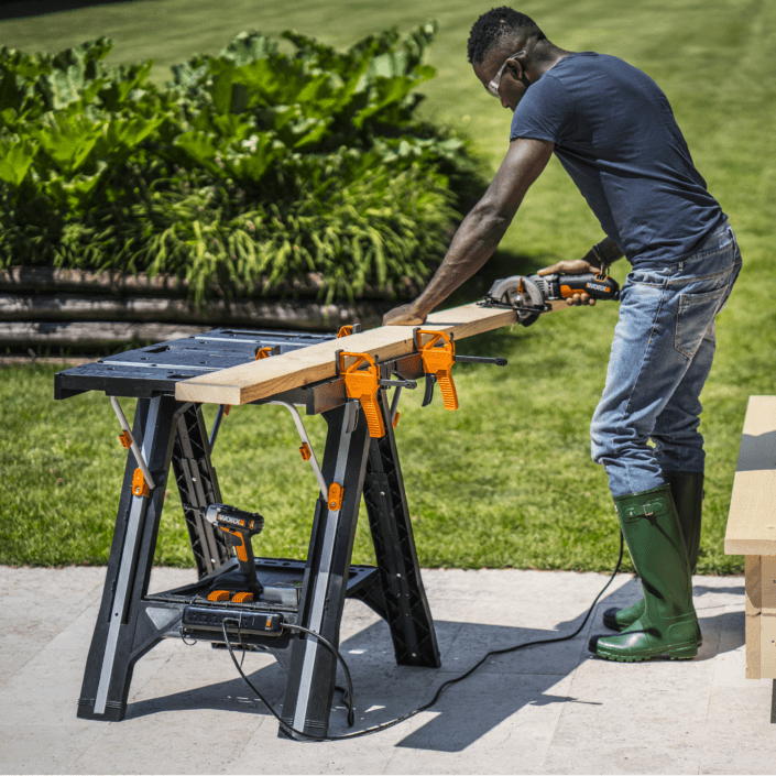 WORX ワークテーブル Pegasus(ペガサス） WX051 【1409920】 | YouTube