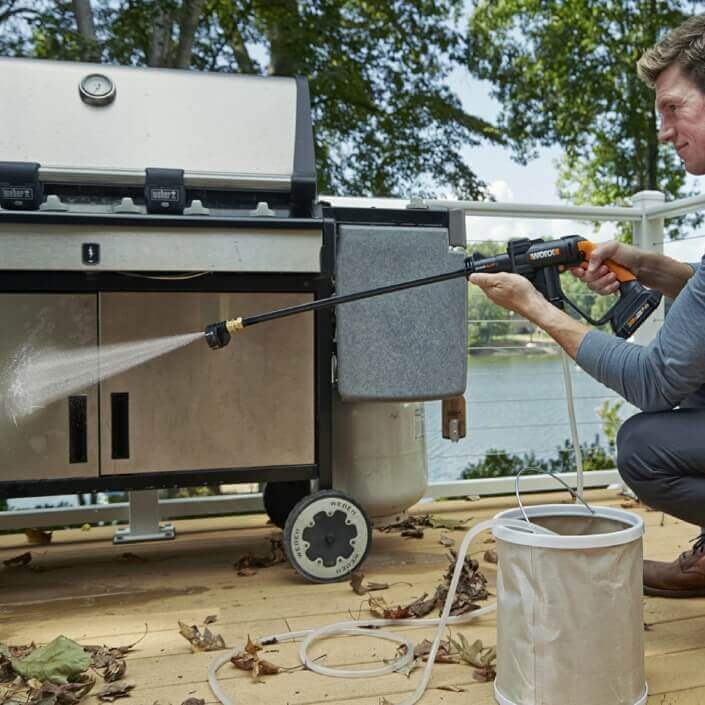 WORX 充電式洗浄ガンセット WG629.3 【1409800】 | YouTube紹介製品