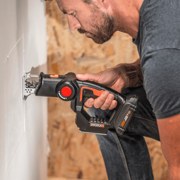 WORX 充電式ジグソーAxis WX550L.9 本体のみ 【1409690】 | YouTube