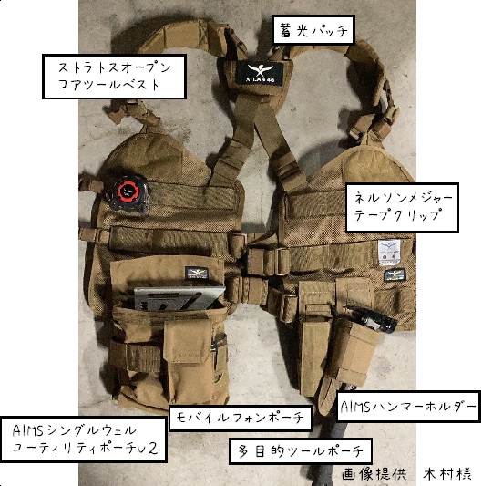 Atlas46(アトラス46) ネルソンメジャーテープクリップ(メール便可