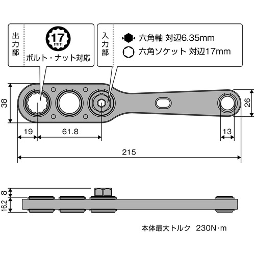 ANEX オフセットアダプター 17㎜ AOA-17 | メーカー一覧,ANEX