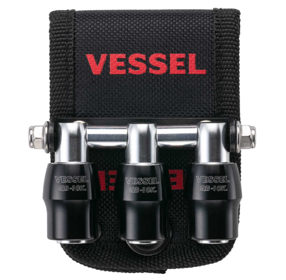 ベッセル ボールクイックキャッチャー 金銀2個組　限定　腰袋　3セット VESSEL(ベッセル) クイックキャッチャー 3連ホルダー | メーカー一覧