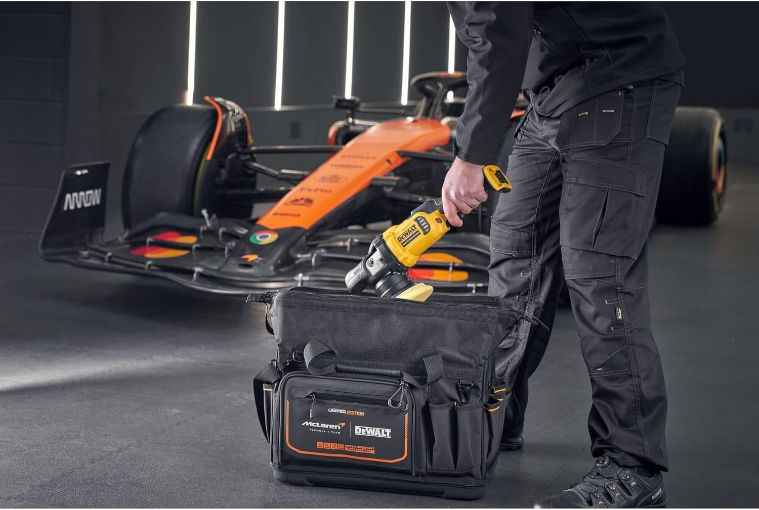 DEWALT(デウォルト) × MCLAREN 角型バッグ DWST60104-9