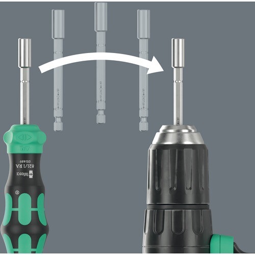 Wera(ヴェラ) ラチェット式ドライバー クラフトフォーム