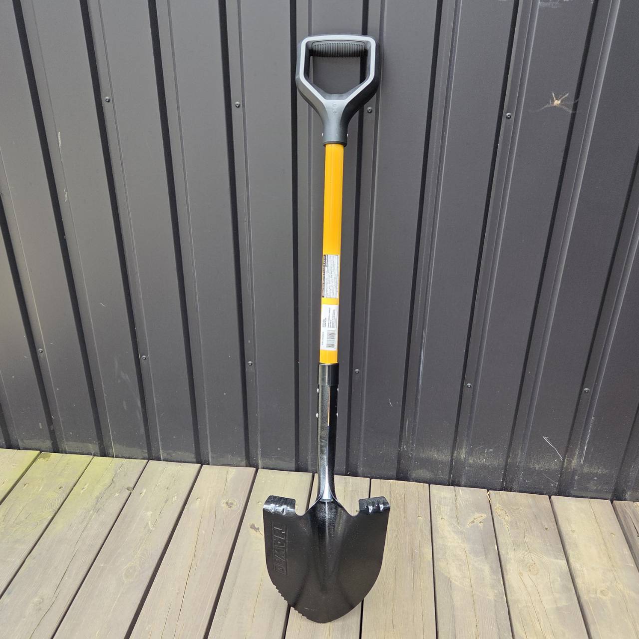 DEWALT(デウォルト) ラウンドショベル(剣スコ) ファイバーDグリップ