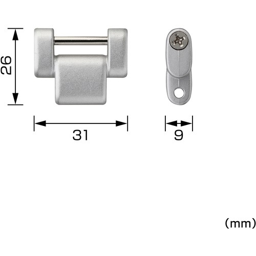 TAJIMA(タジマ) カスタムセフホルダー用連結パーツ 金属 SFP-JP