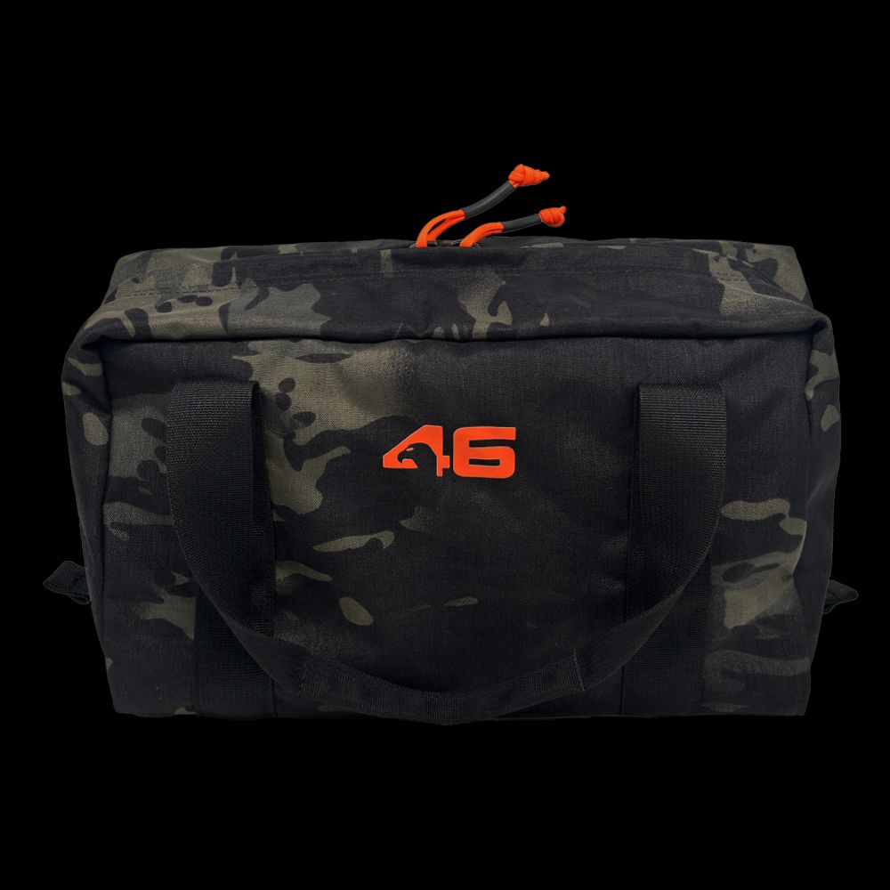 Atlas46(アトラス46) 限定版 ギアキャリーバッグ ブラックカモ
