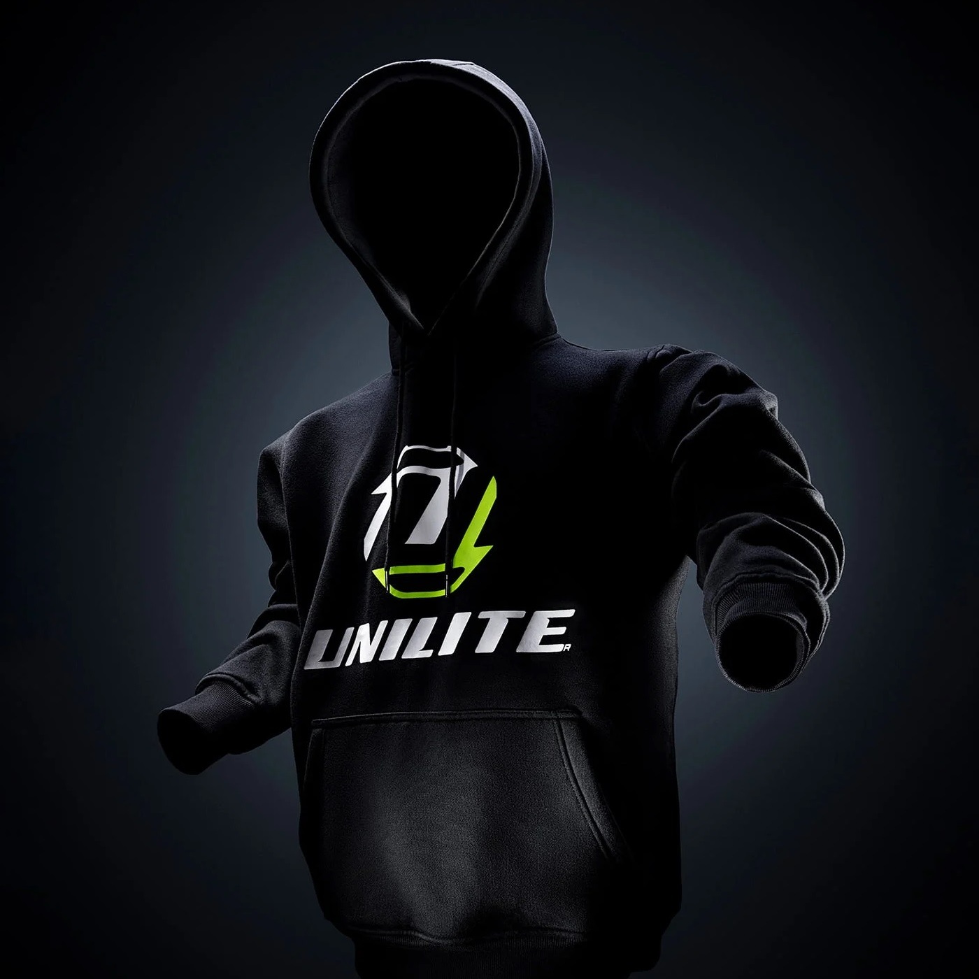 Unilite Jacket UNILITE(ユニライト) フーディー(ブラックコットンパーカー) | 作業服・レインコート,作業着 | 秀久ONLINE STORE