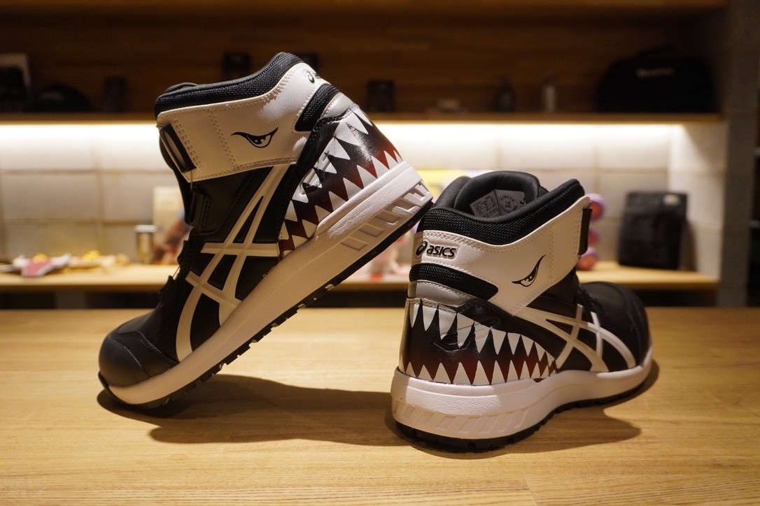 アシックス 秀久オリジナル安全靴 CP304BOA シャークティース 【納期要