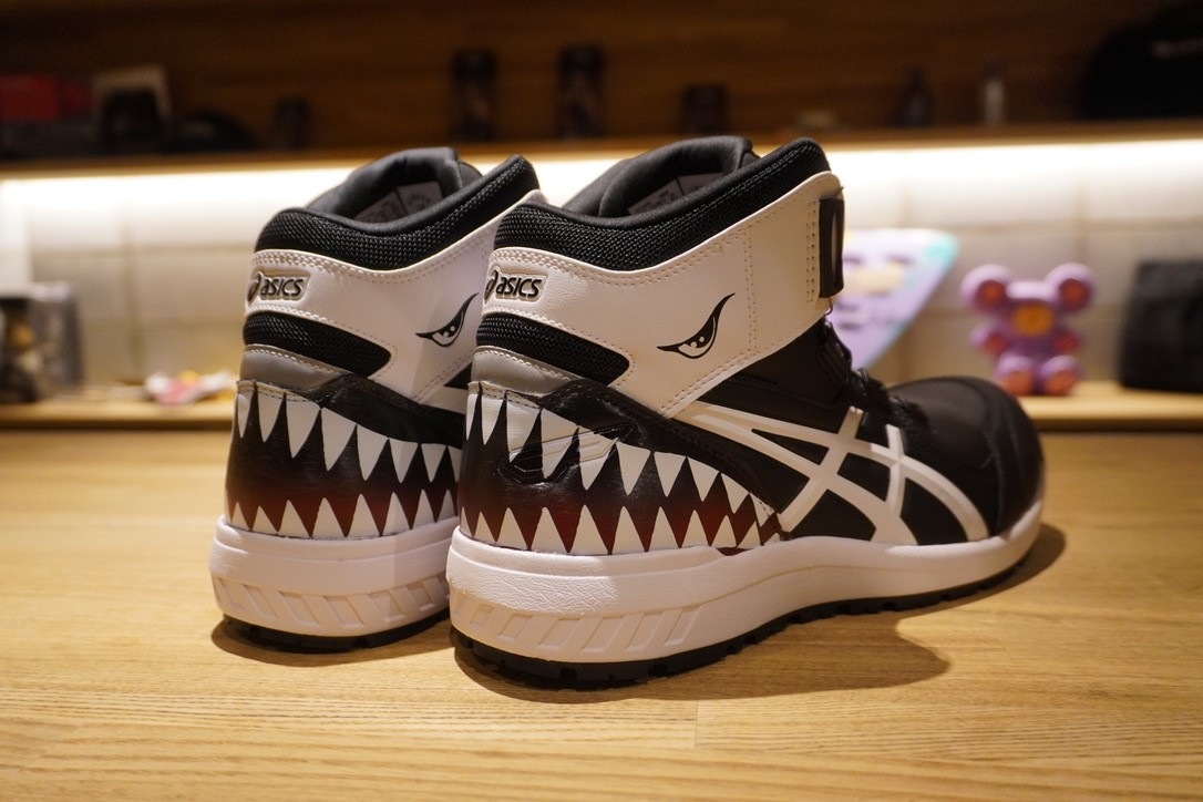 アシックス 秀久オリジナル安全靴 CP304BOA シャークティース 【納期要