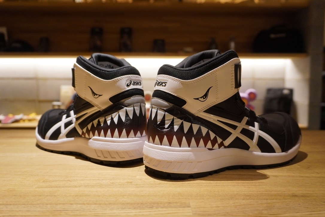 アシックス 秀久オリジナル安全靴 CP304BOA シャークティース
