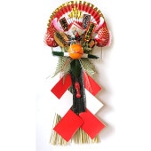 【50個限定】【送料無料】秀〆 国産 日本製 正月飾り 玄関 しめ縄飾り 玉飾り 7寸玉 【関東】