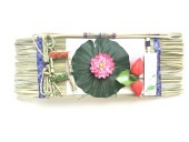 秀〆 お盆用品 セット 新お盆飾り(10点) お盆 迎え火 セット お盆飾り セット 迎え火 送り火 麻がら 精霊馬 牛馬 牛 馬 盆ござ 真菰 まこも 耳付き 蓮 ハス 真菰縄 ほおずき 初盆 新盆 旧盆 モダン マンション 送料無料 飾り方