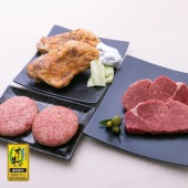 【セット割で1,800円おトク！】驚くほど柔らかい「肉の女王」がメイン【讃岐を贈るシリーズ】ヒレステーキセット / 2人前