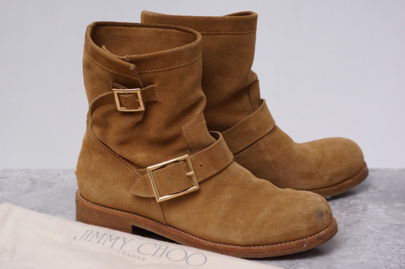 Jimmy Choo �֡���  / ���ߡ����奦 ���󥸥˥��֡��� �١����� �����ꥢ�� �������ɥ쥶�� ��ǥ�����