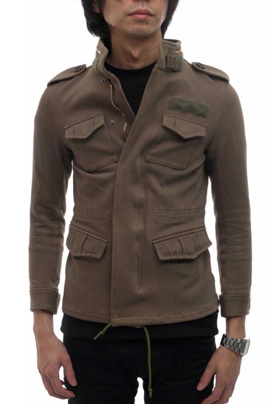junhashimoto 16SS-1041610002-OL 16SS M65 OLIVE ���ȥ�å� POWERED CLOTH / �����ϥ���� �ѥ�ɥ����� �ե�����ɥ��㥱�å� M-65 �ߥ꥿�꡼ ���꡼�֡������� ������ ���åȥ� ���