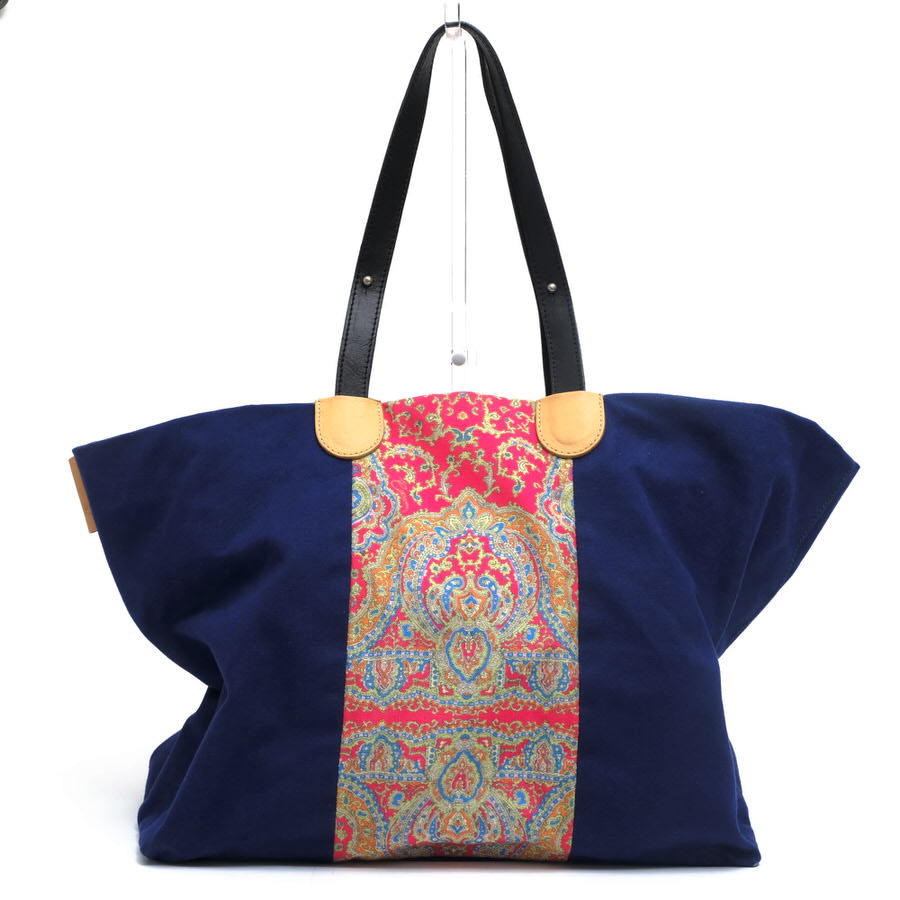 CARVEN Paisley-print bag /  ڥ꡼ ݤ 󥷥Хå ˥å ˽ ֥롼  ȡȥХå ǥ