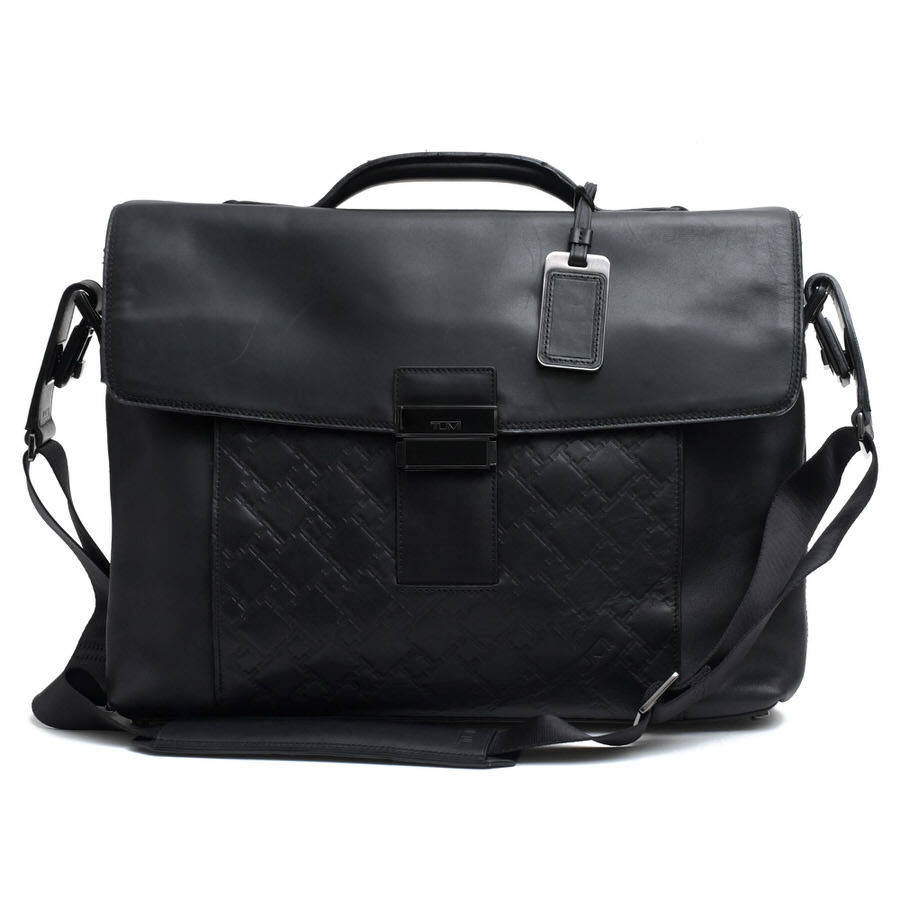 トゥミ 31602DT TICON レザースリム・フラップ・ビジネス・ブリーフ TUMI 31602DT TICON Slim Flap Leather Brief タイコン スリム