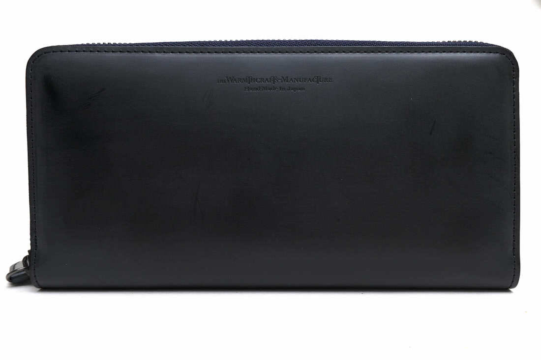 warmthcrafts manufacture AE01029 Round Zipped Long Wallet (with coin case) / �������ॹ����ե� �ޥ˥�ե������㡼 Ϲ���������ɥХ� �������줢�� �饦��ɥ��å� �饦��ɥե����ʡ� �֥�å� �� Ĺ���� ���