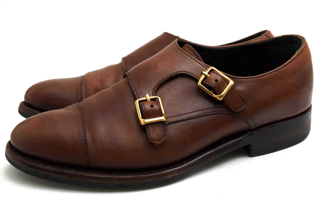 JALAN SRIWIJAYA 98656 EDWARD W-MONK SHOES / 󥹥 ϥɥ󥦥ƥåˡ ǥץ   ֥󥯥ȥå ȥ졼ȥå ʥȥ ֥饦  ӥͥ塼 