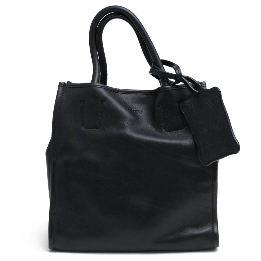 HIROFU(ヒロフ) ハンドバッグ - 黒 レザー