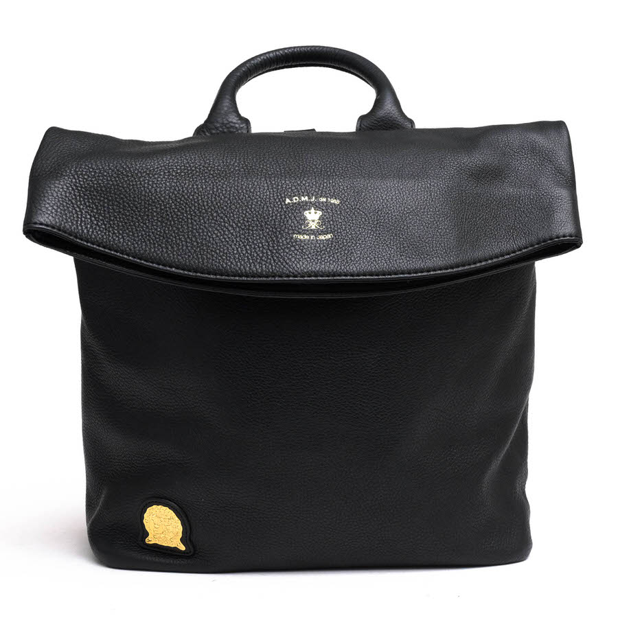 ADMJ ソフト牛革 シュリンク型押し バックパック ADMJ ソフト牛革 シュリンク型押し バックパック