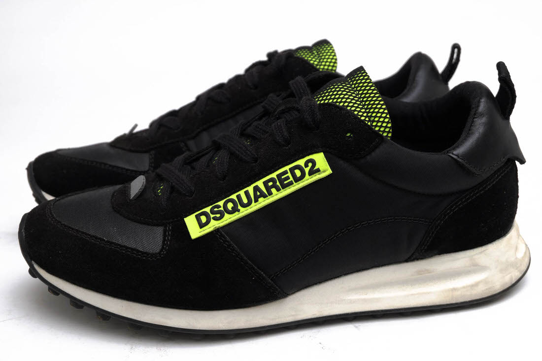 DSQUARED2 S82SN0055 / ディースクエアード スエード 一部牛革 
