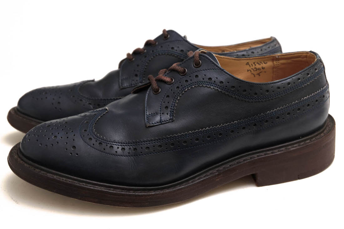 Tricker's M7306 Golosh Brogues / �ȥ�å����� ����ꥪ�� ���� ������ ���󥰥����󥰥��å� ���åɥ��䡼���������ˡ �ͥ��ӡ� �� �ӥ��ͥ����塼�� ���