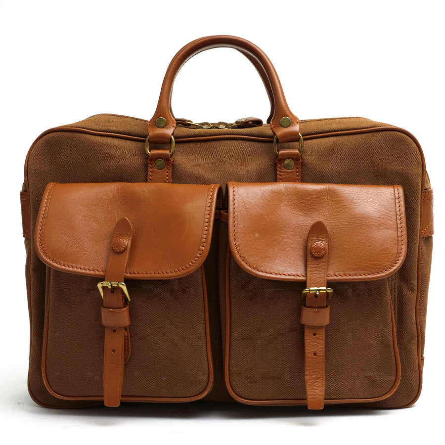 LUGGAGE LABEL 958-02007 FISHER BRIEF CASE եå㡼 / 饲å졼٥ ĥХ   åȥ󥭥ѥ ƥ ˥䤷 ֥饦  ӥͥХå 