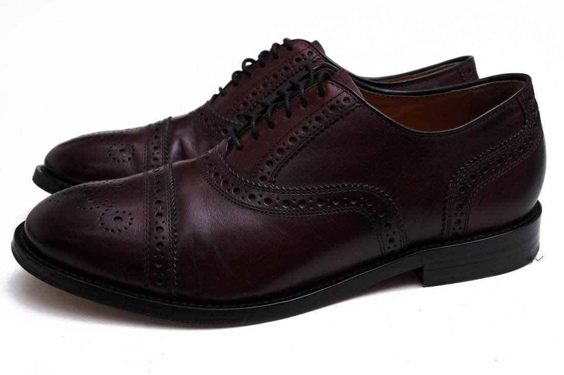 cole haan american classic kneeland brogue cap toe oxford