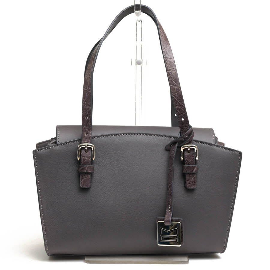 【オンライン限定商品】  MAURO ワンショルダーバッグ ダークブラウン クロコダイル GOVERNA バッグ