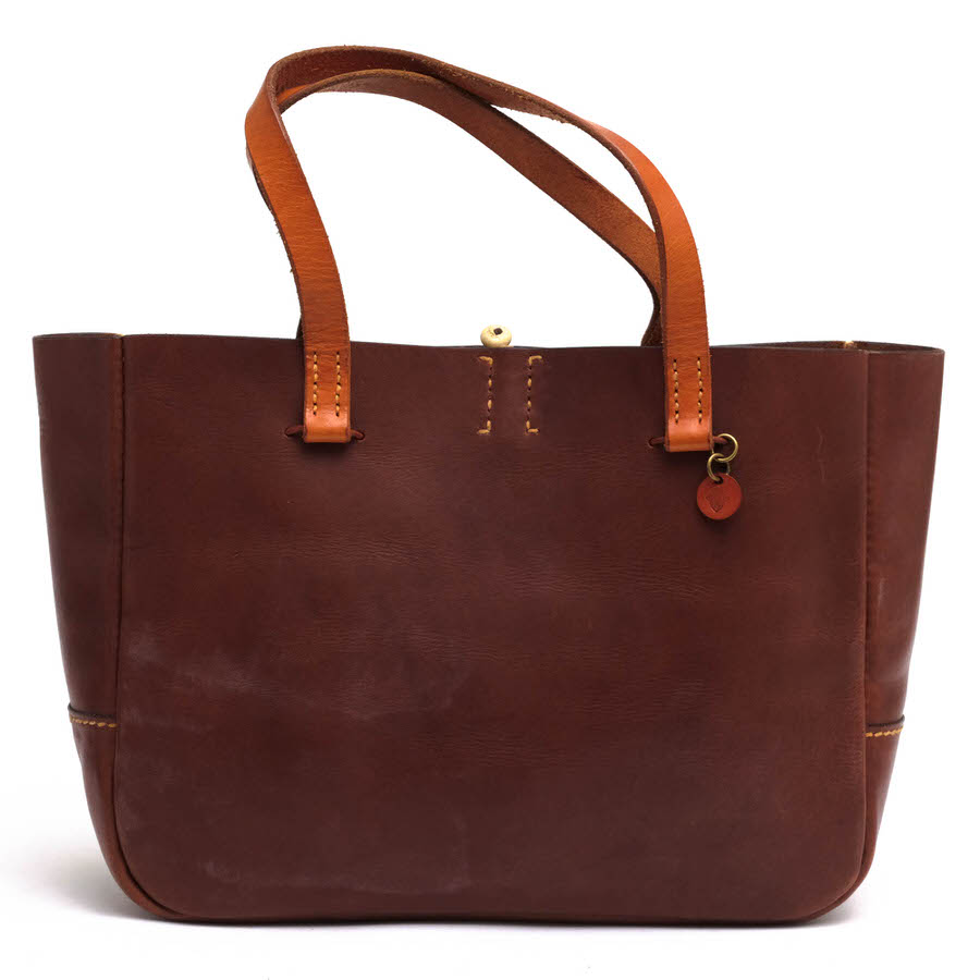 Teha'amana トートバッグ ベージュ ブラウン Teha'amana（テハマナ）/ Painted Tote - “ MIGRATORY ” web shop
