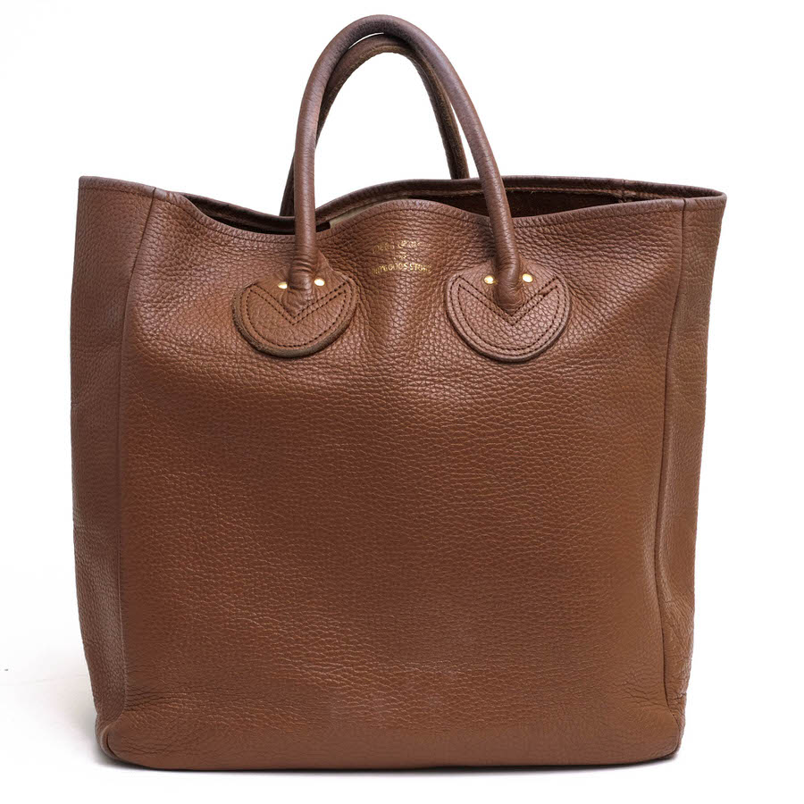 YOUNG&OLSEN YO2201-GD002 EMBOSSED LEATHER TOTE M / ヤング アンド 