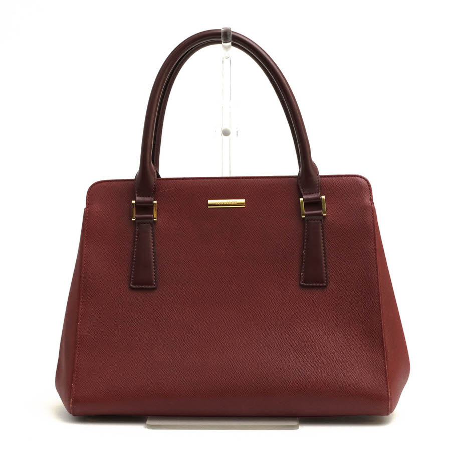 BURBERRY / バーバリー 裏地バーバリーチェック柄 サフィアーノ 牛革 レッド 赤 トートバッグ レディース|レディース|カテゴリー