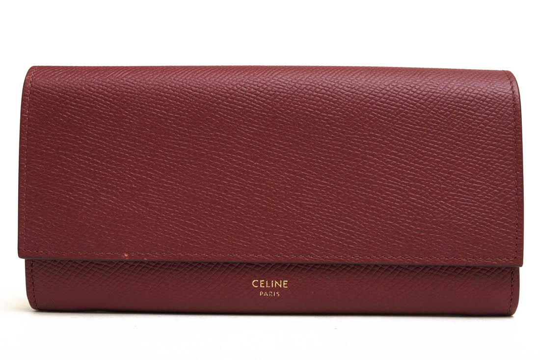 CELINE 10B563BEL LARGE FLAP WALLET 顼 եå å / ꡼ եå׼ 쥤ɥե  줢 ˥å ˽ åɥ֥饦  Ĺ ǥ