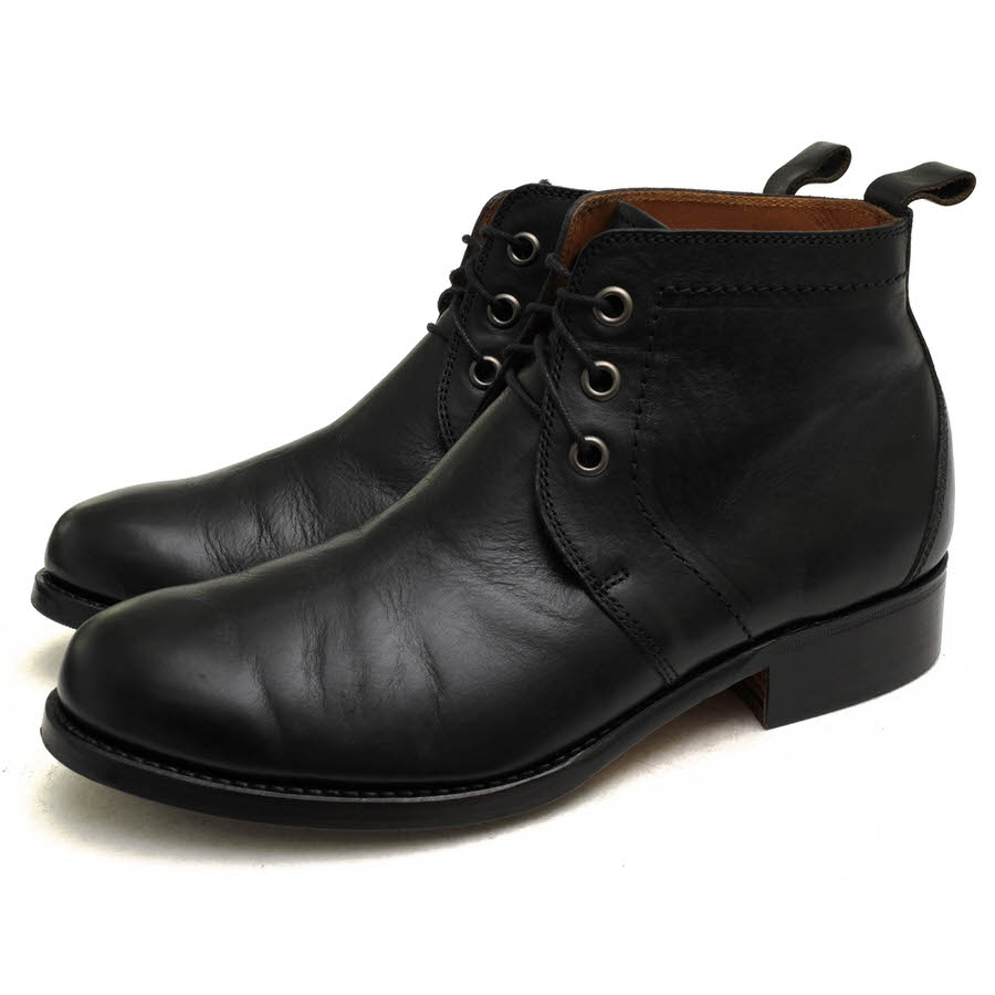 ショセ　chausserのチャッカブーツ CORDOVAN C-7120 chausser (ショセ) C-7120 ナチュラルコードバンチャッカブーツ