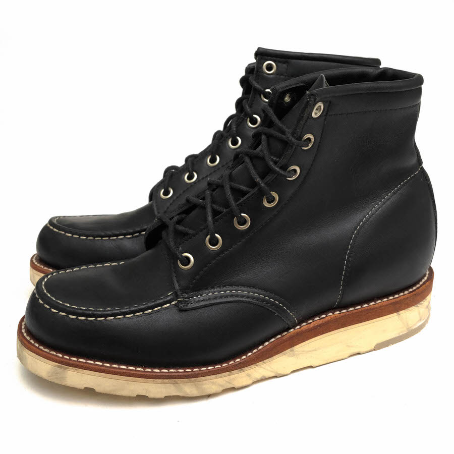 CHIPPEWA 25061 6 inch MOC BOOTS RETRO BLACK / ڥ إӡǥ塼ƥ ץåȥ쥶  Vibram åȥ åɥ䡼ˡ ֥å  ֡ 