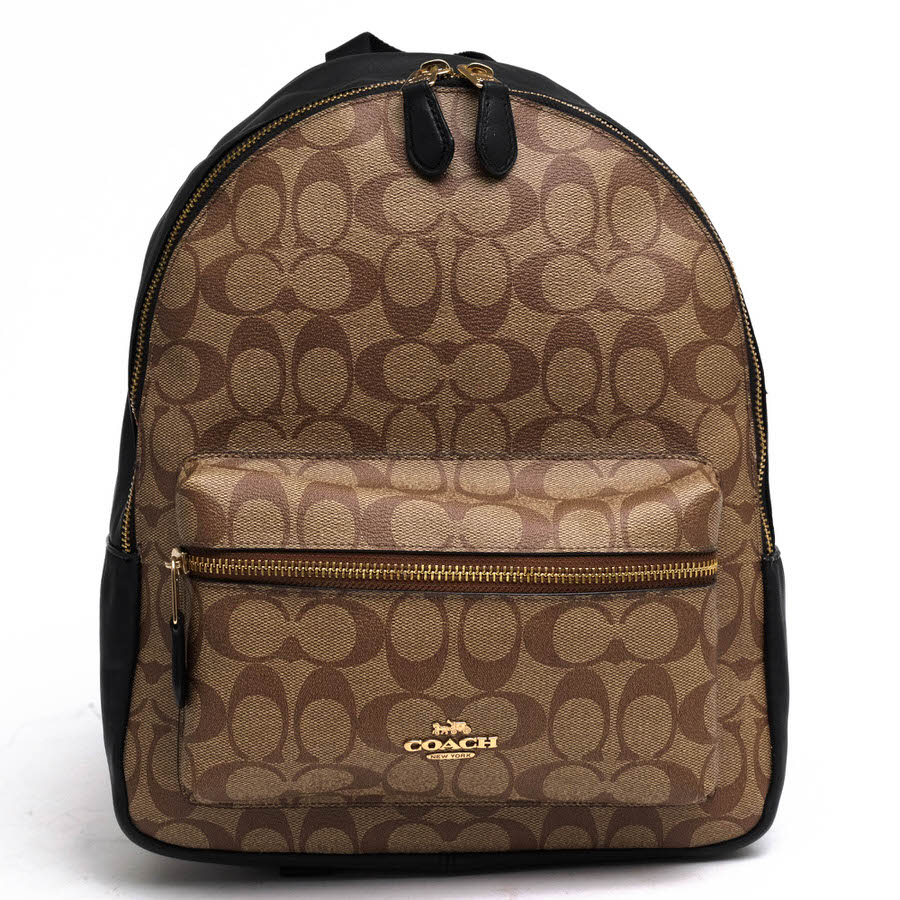 【美品】コーチ　coach シグネチャー　リュック　F32200