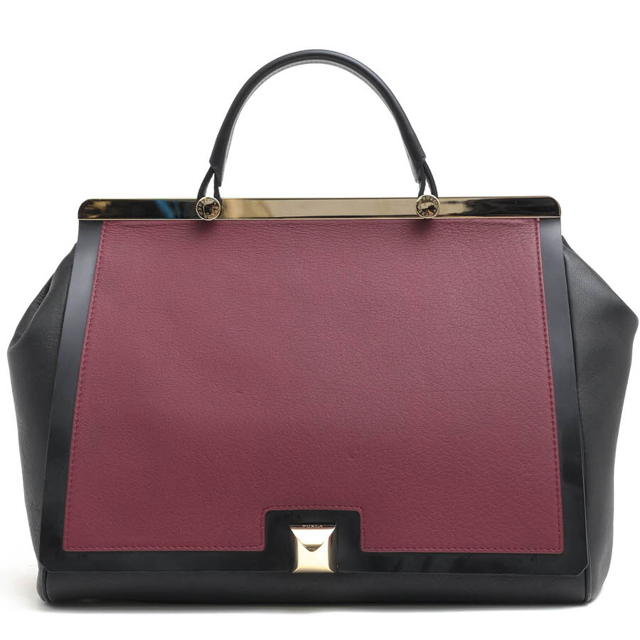 美品 FURLA フルラ コルティナ フラップ 2WAY ショルダーバッグ FURLA CORTINA コルティナ / フルラ フラップ式 牛革 2WAY