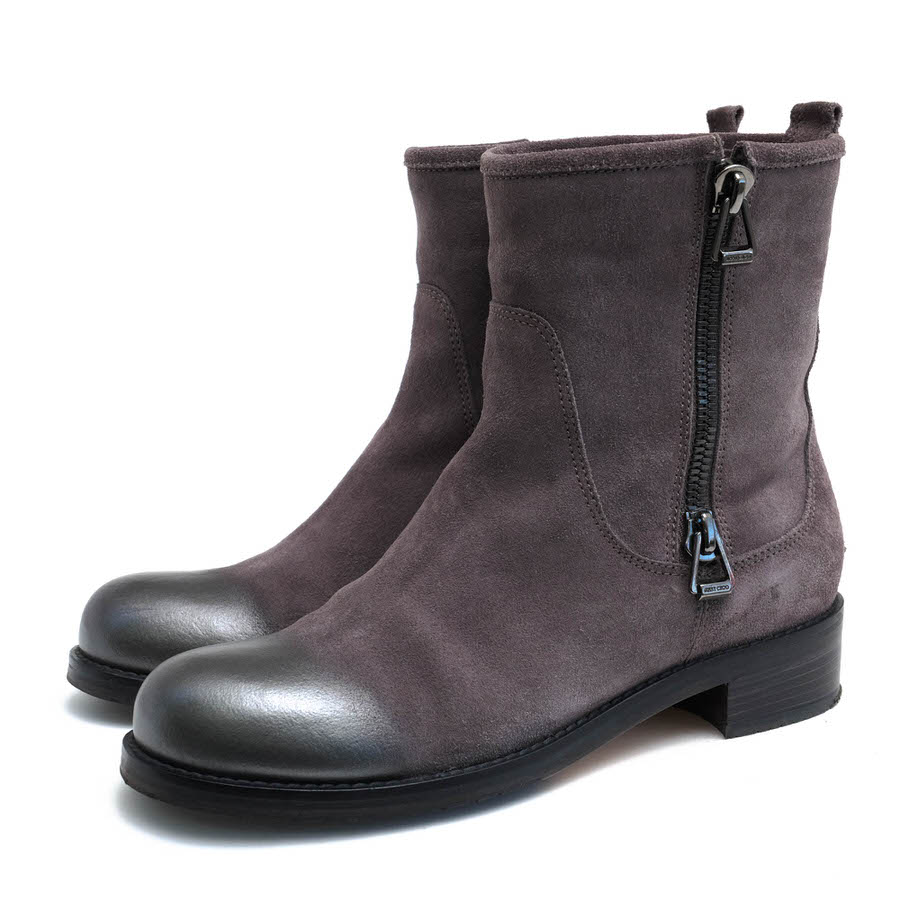 Jimmy Choo 142DONDO SUEDE W/METAL TOE / ���ߡ����奦 �Х������֡��� ���硼�ȥ֡��� ���� ������ �����ɥ��å� �ץ졼��ȥ� ���졼 ���� ���󥸥˥��֡��� ��ǥ�����