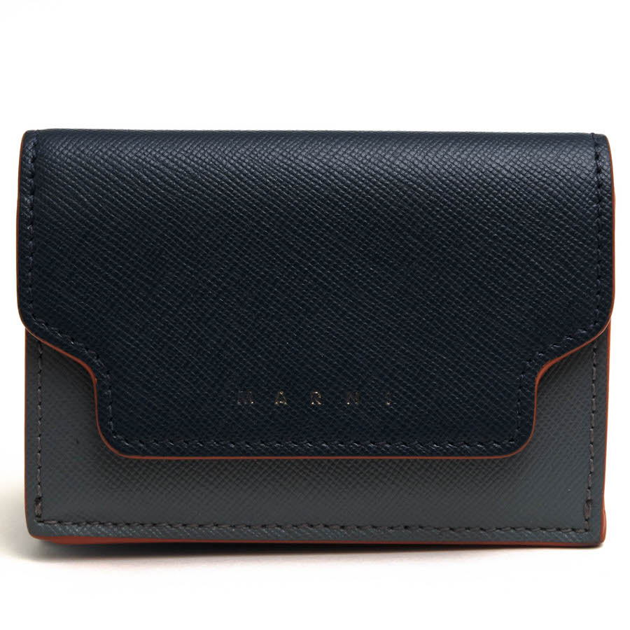 MARNI PFMOW02U23LV520 Z326T TRUNK TRIFOLD �ȥ�� �ȥ�ե�����ɥ�����å� / �ޥ�� ���� ������ �ӳ� �����ޤ� �ͥ��ӡ� �� ���� ��ǥ�����